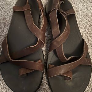 OluKai leather sandals